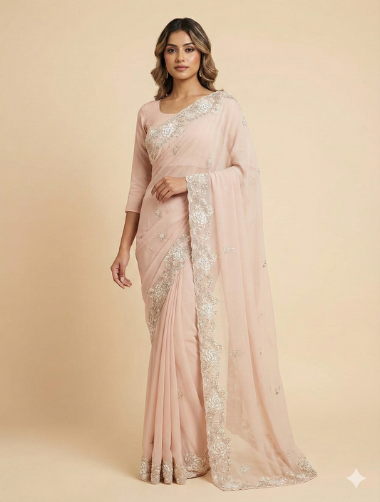 Partywear Saree- P330008S