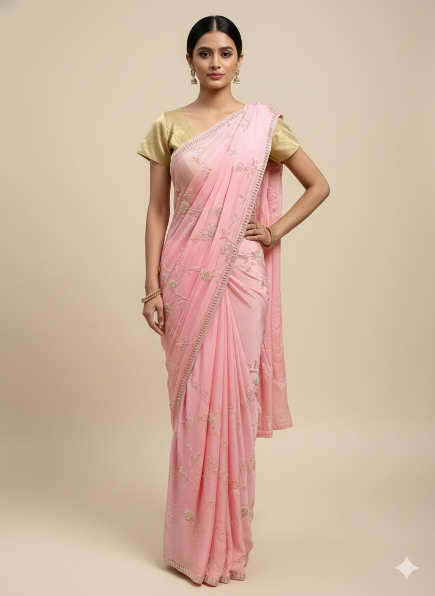 Party Wear Saree D-188