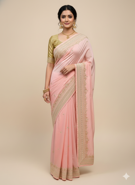 Party Wear Saree D-191