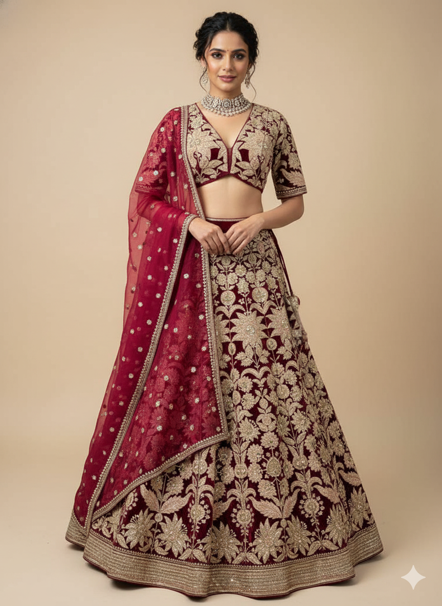 Bridal Lehenga BL - 481