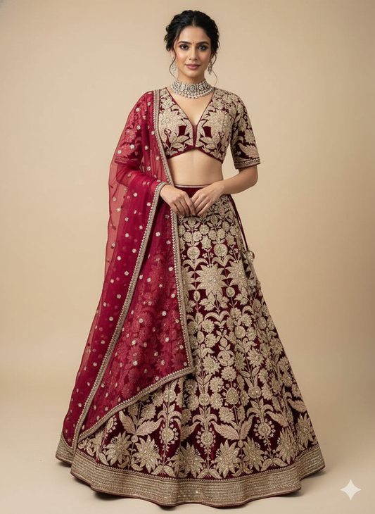 Bridal Lehenga BL - 481