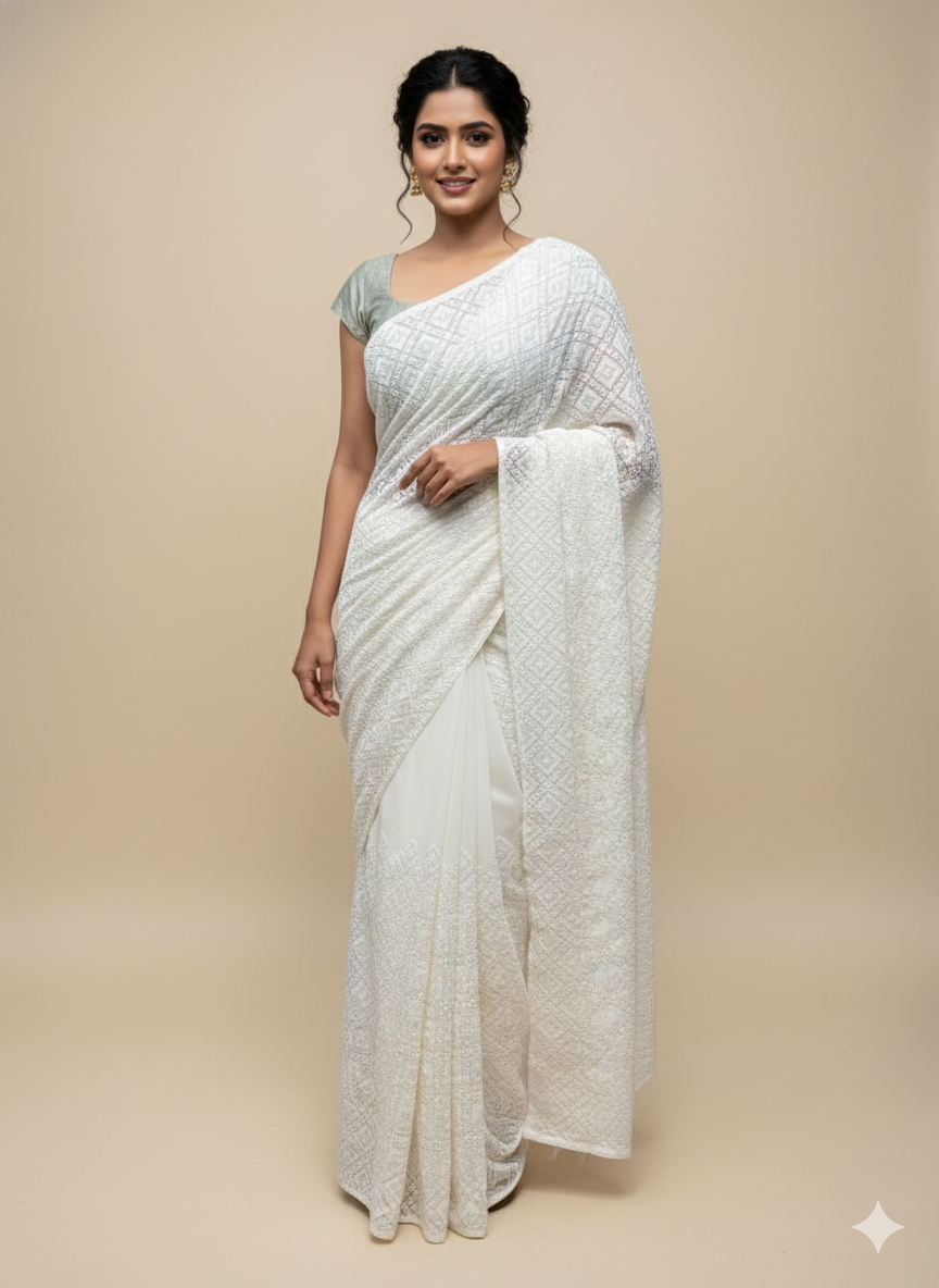 Party Wear Saree D-180