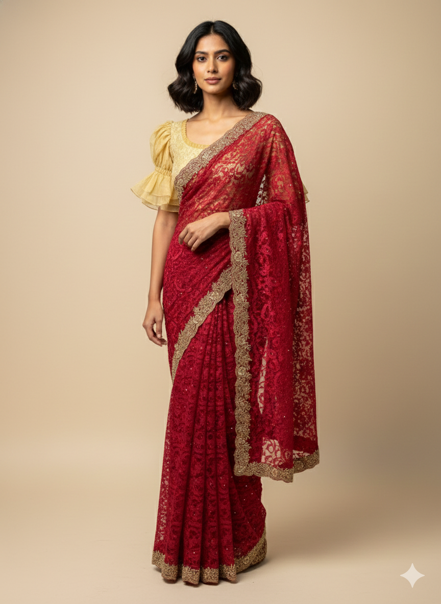 Party Wear Saree D-226