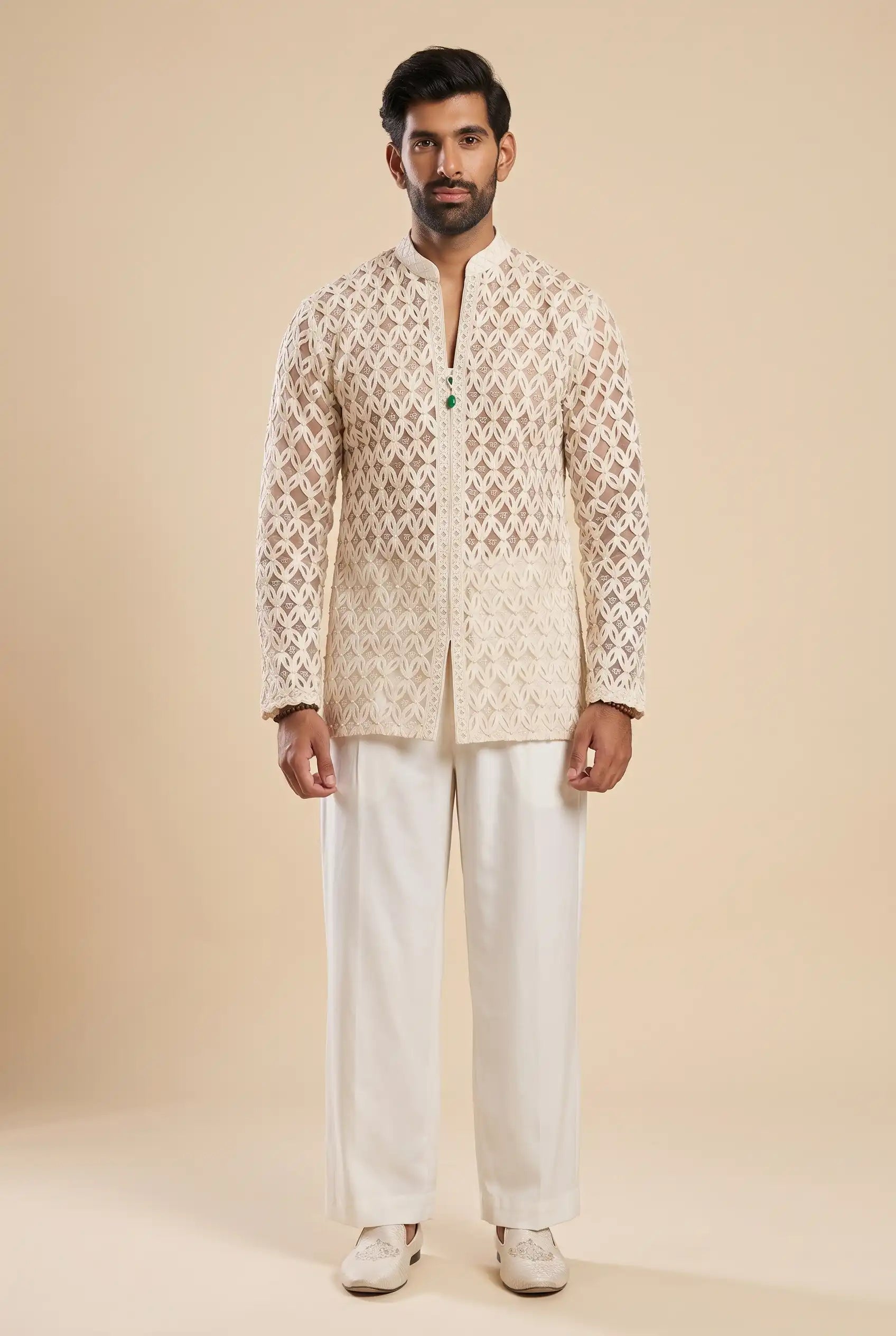 CHITRAKAVYA - Sherwani - Ivory