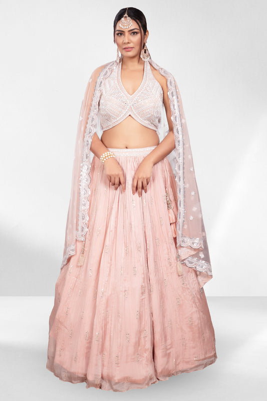 Party Wear Lehenga- A410013S