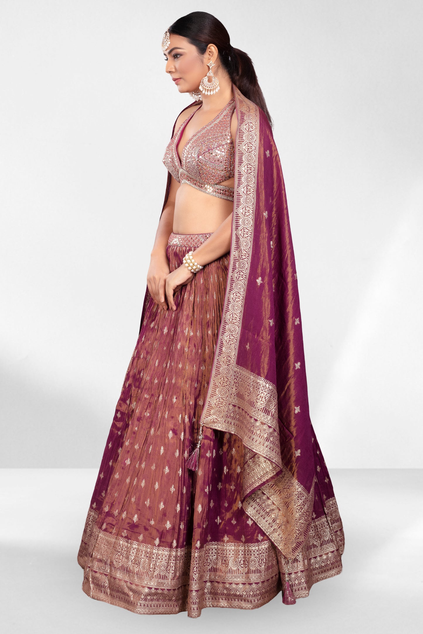 Party Wear Lehenga- A410022S