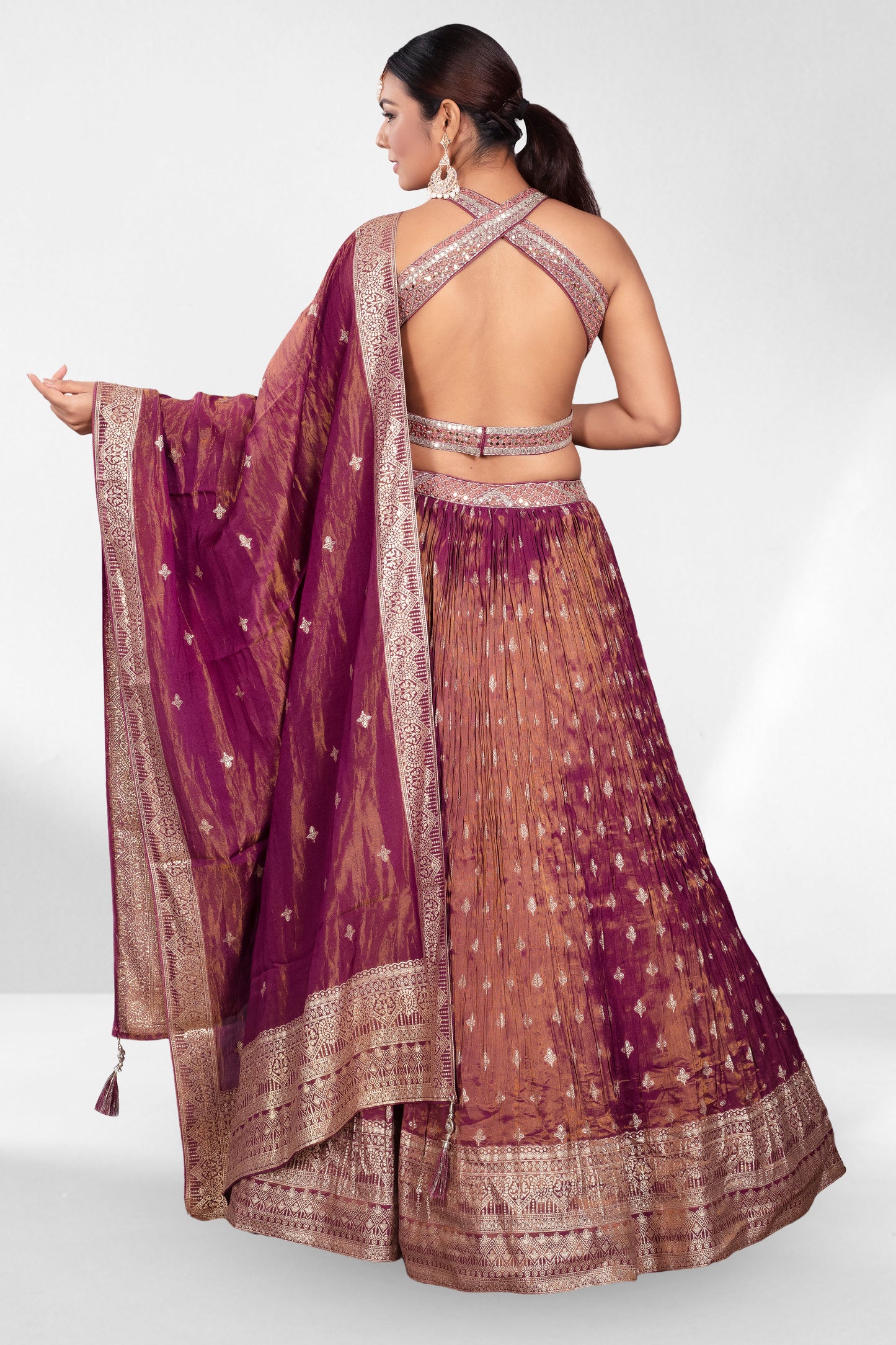 Party Wear Lehenga- A410022S