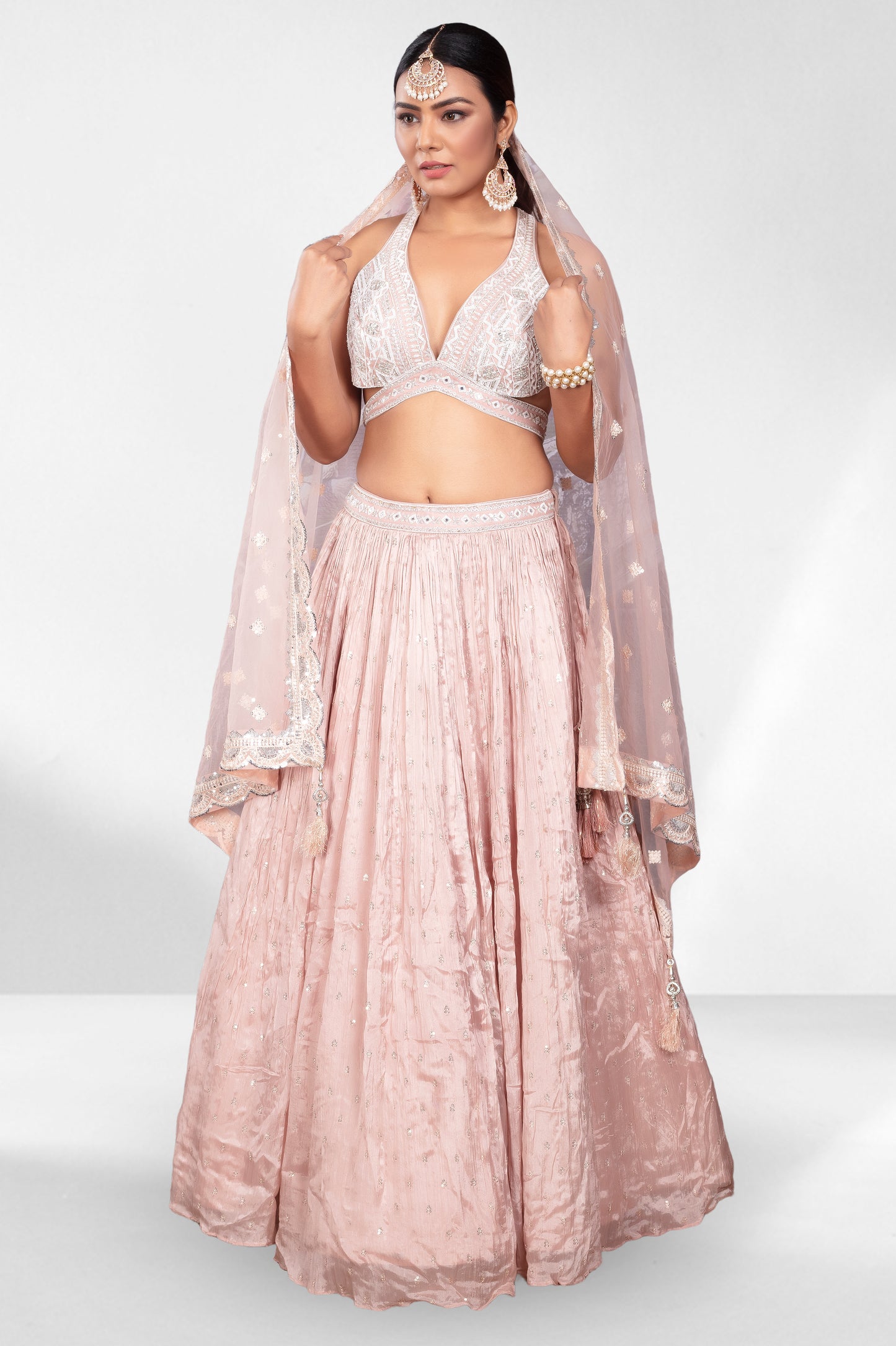Party Wear Lehenga- A410023S