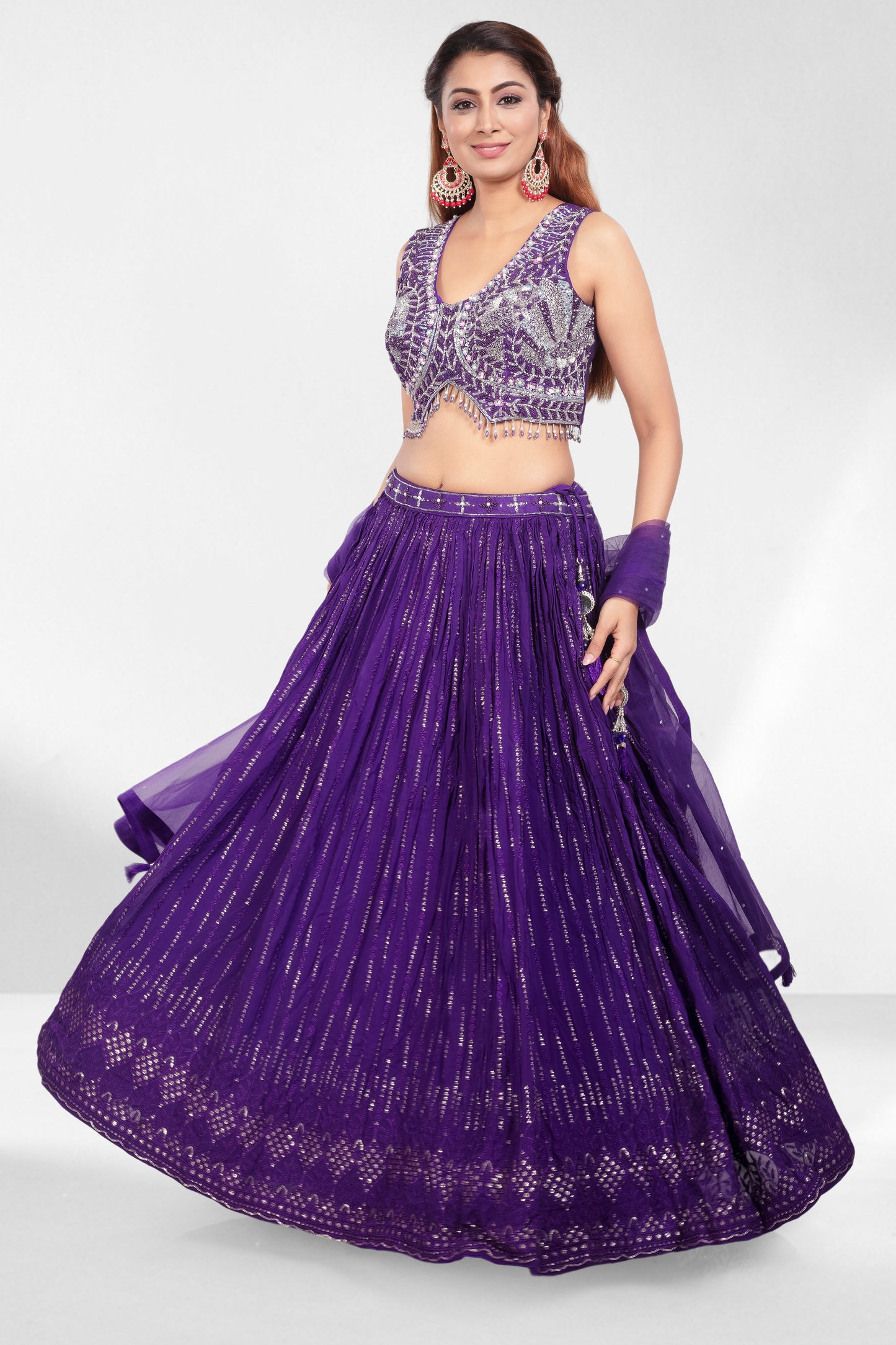 Party Wear Lehenga- S920126S