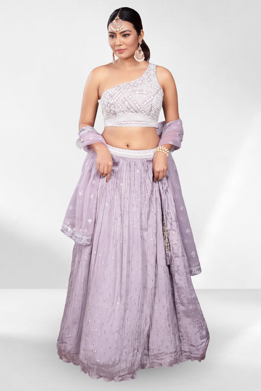 Party Wear Lehenga- A410020S