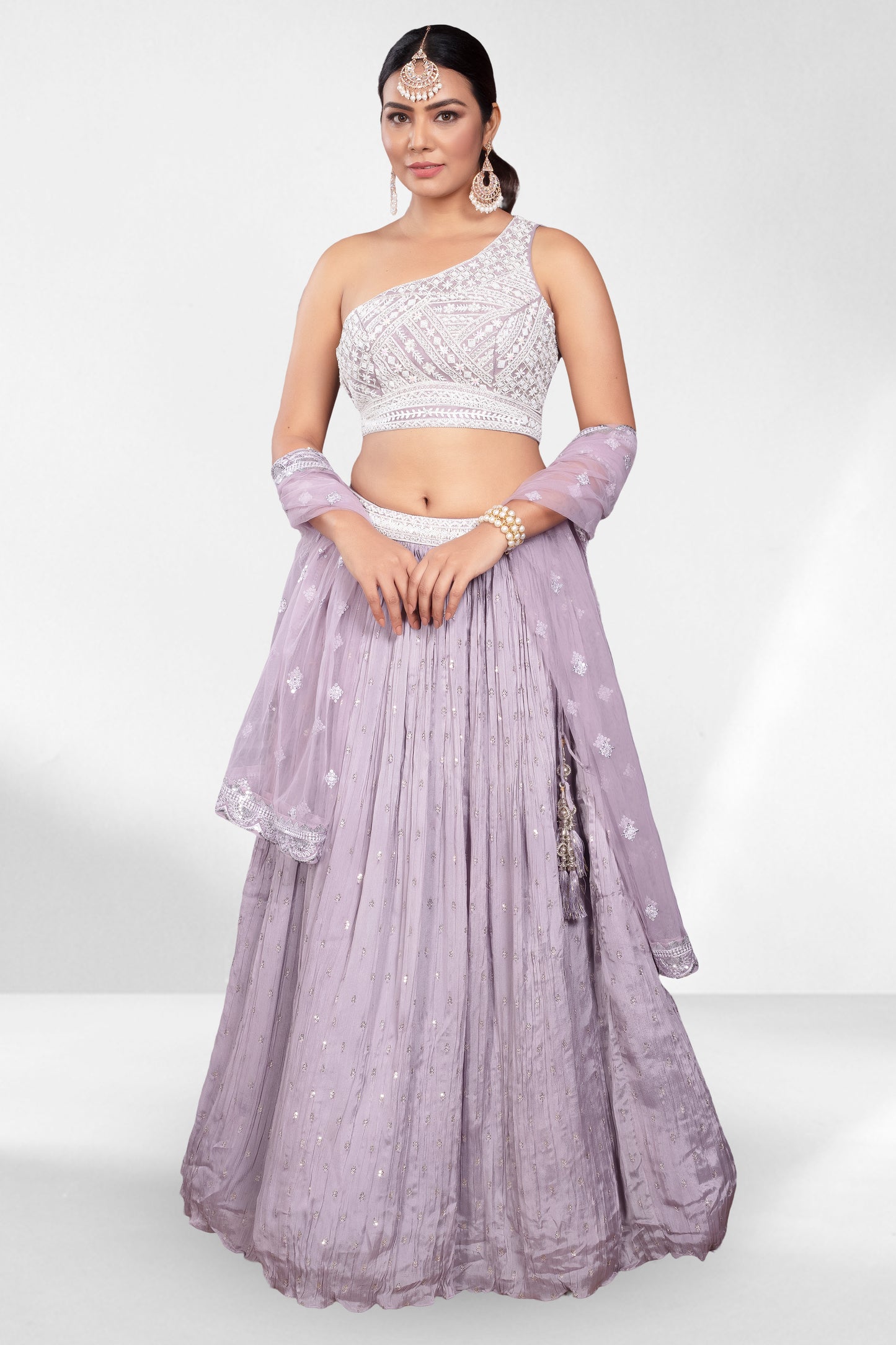 Party Wear Lehenga- A410020S