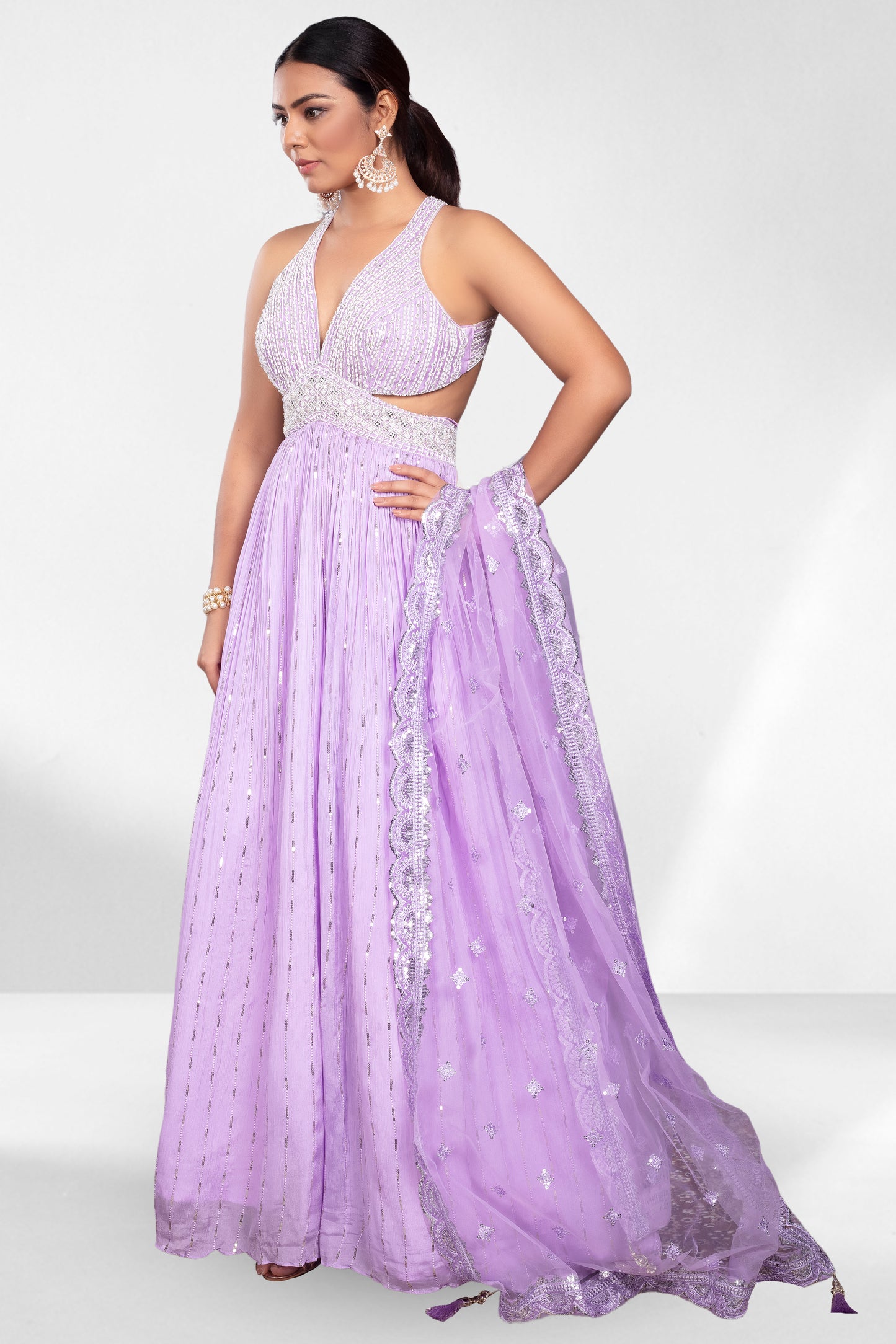 PartyWear Anarkali- A410019S