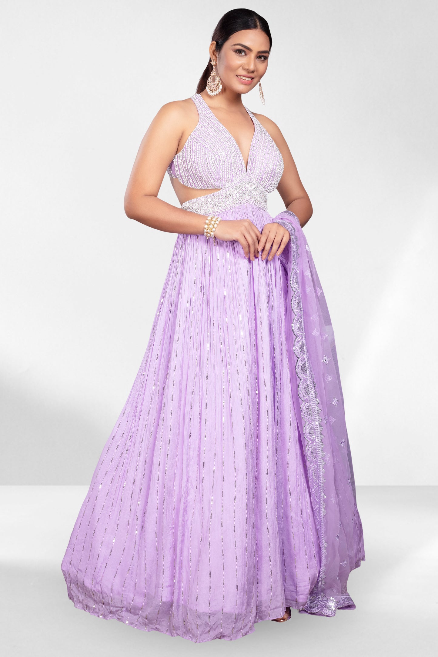 PartyWear Anarkali- A410019S