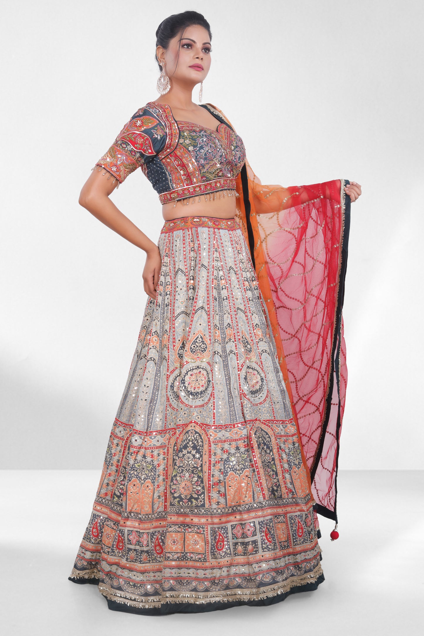 Party Wear Lehenga S12-K24