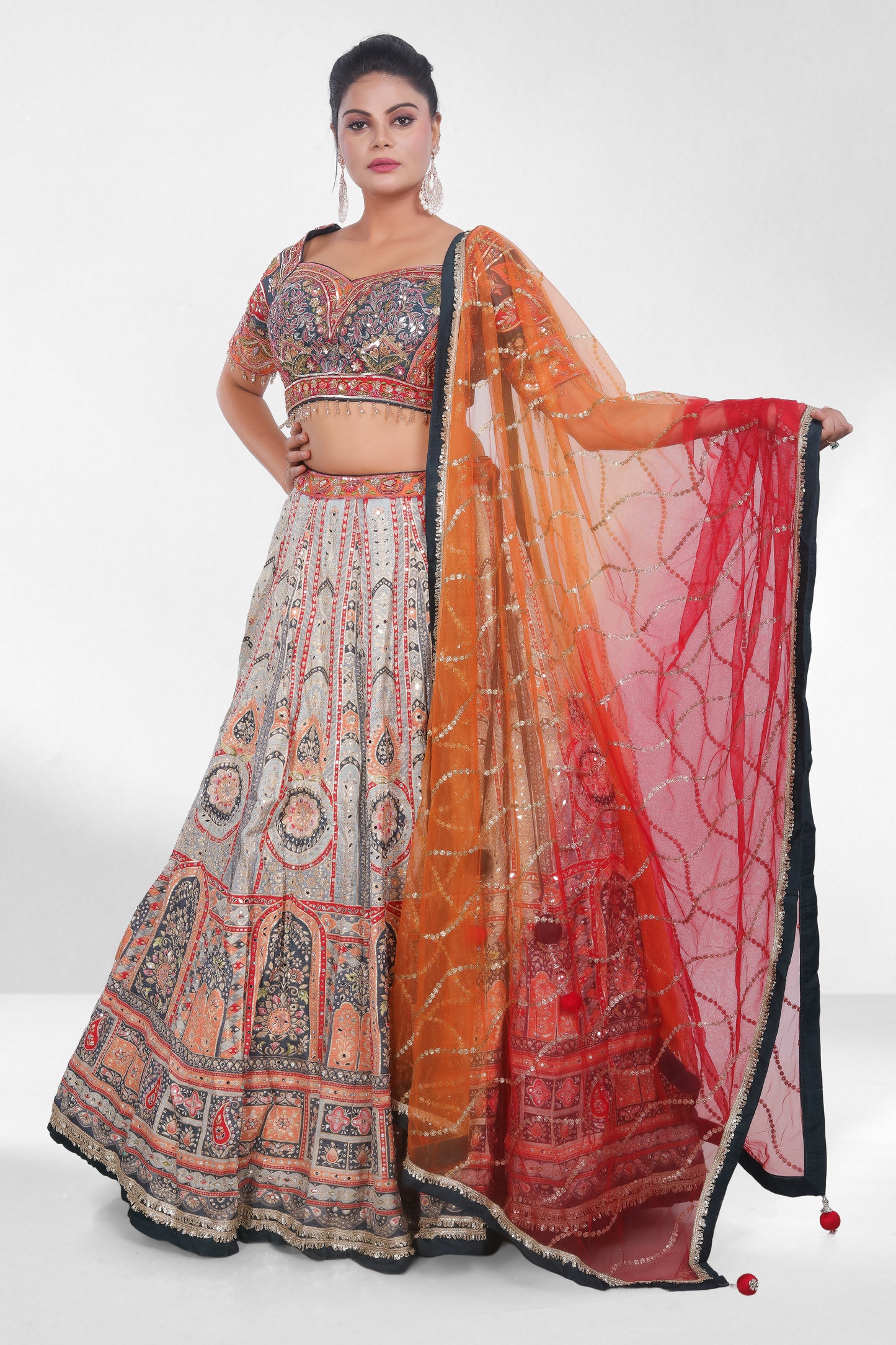 Party Wear Lehenga S12-K24