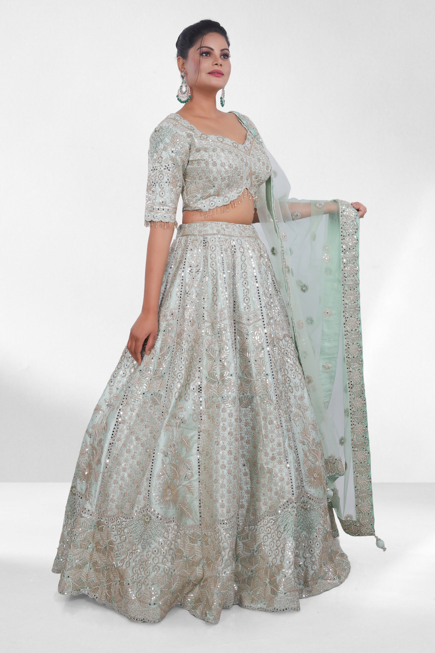 Party Wear Lehenga S11-K24