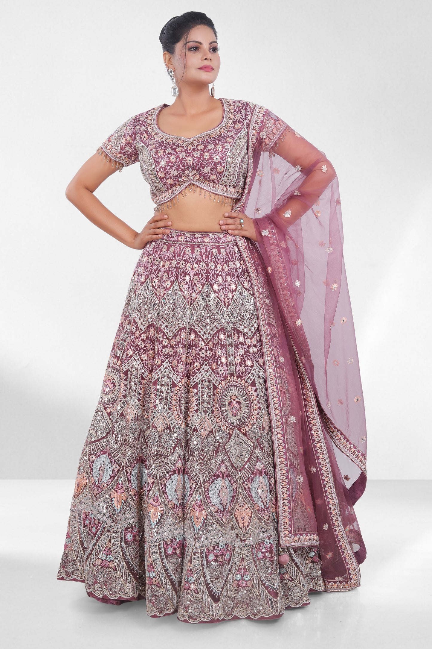 Party Wear Lehenga S09-K24