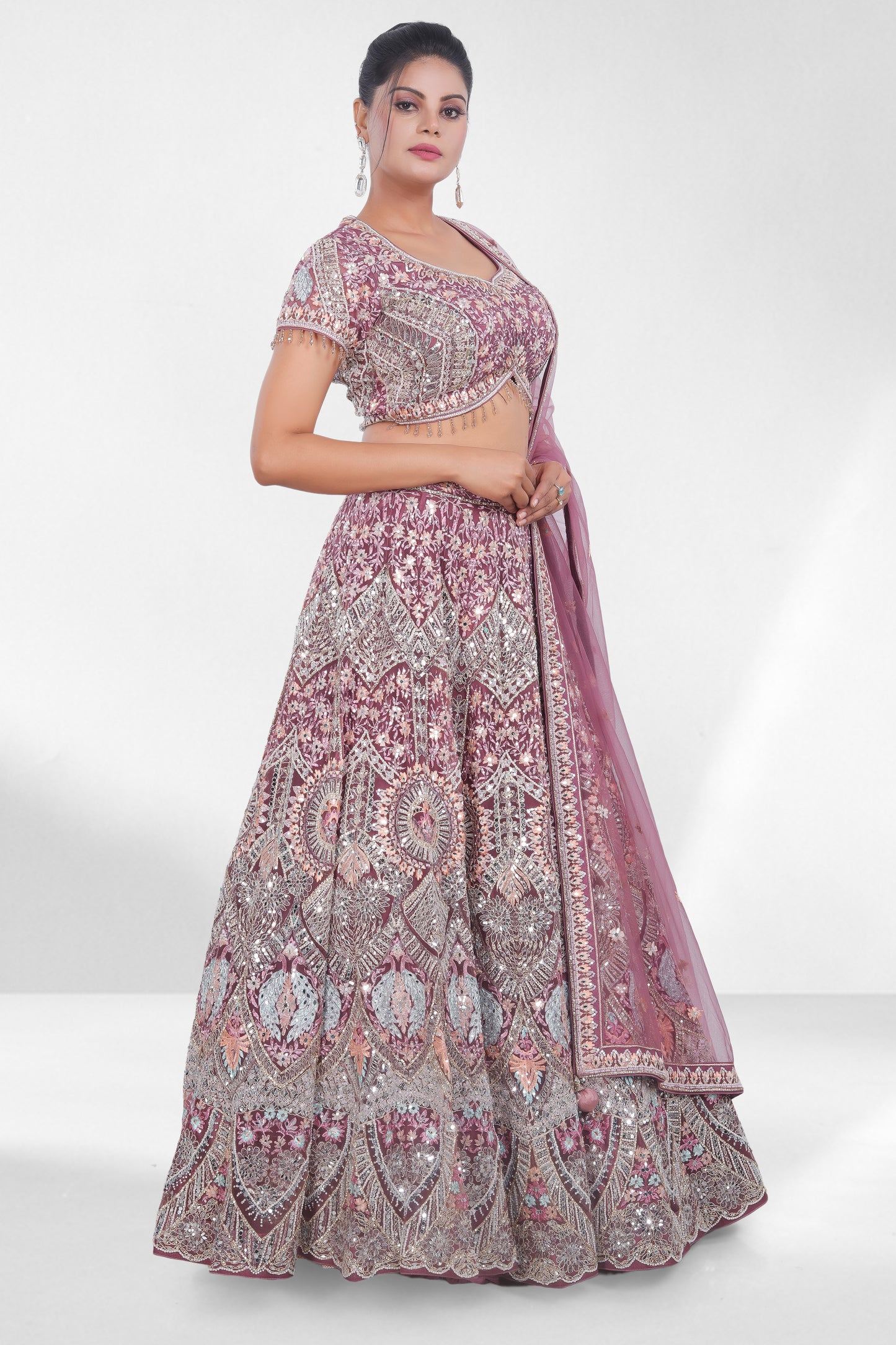 Party Wear Lehenga S09-K24