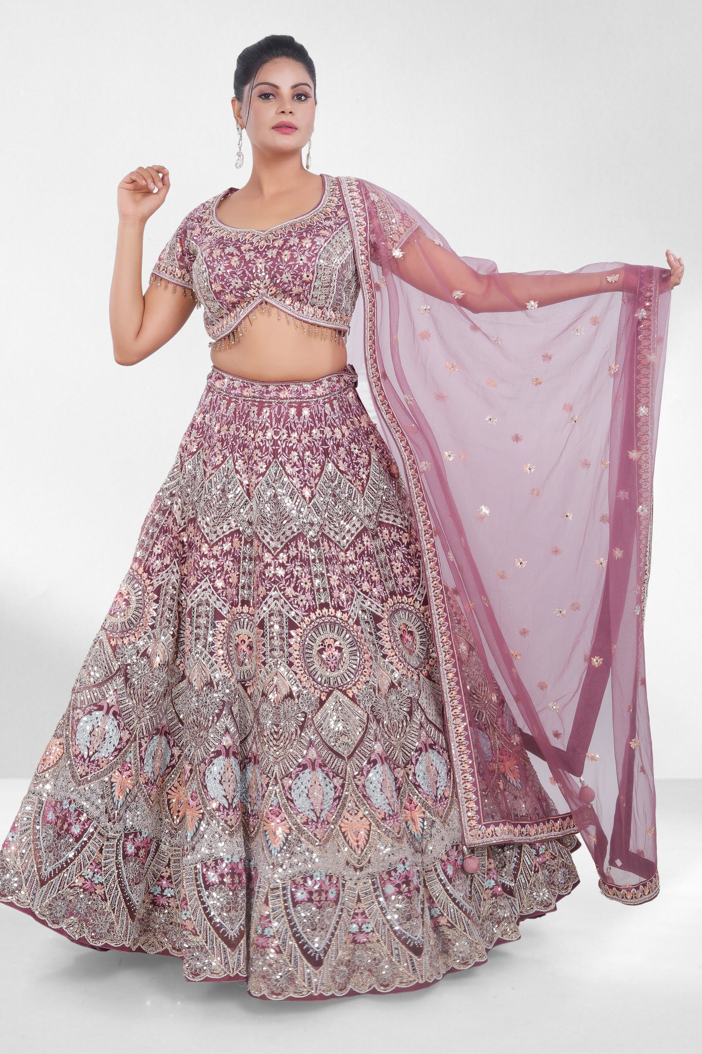 Party Wear Lehenga S09-K24