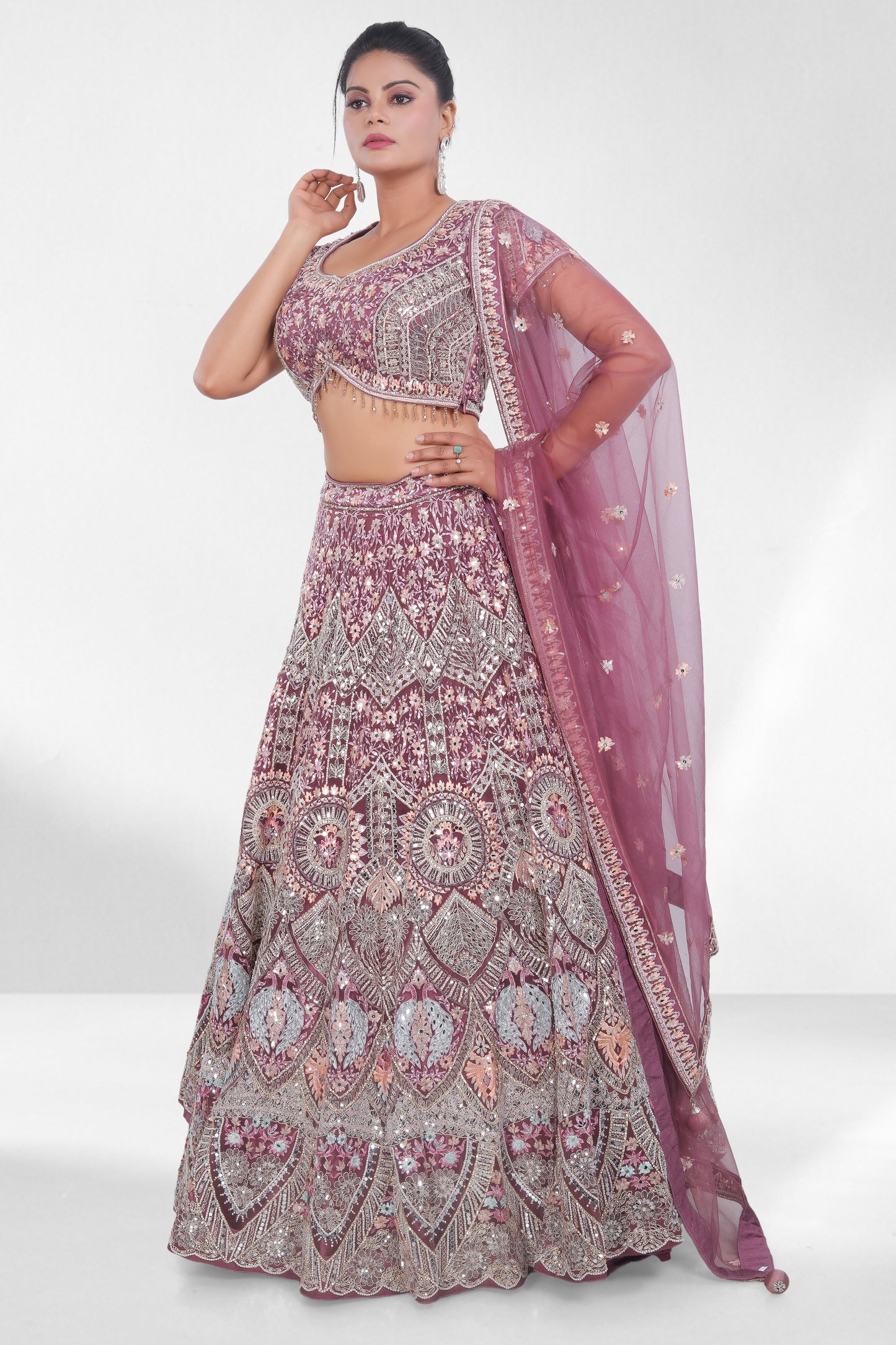 Party Wear Lehenga S09-K24