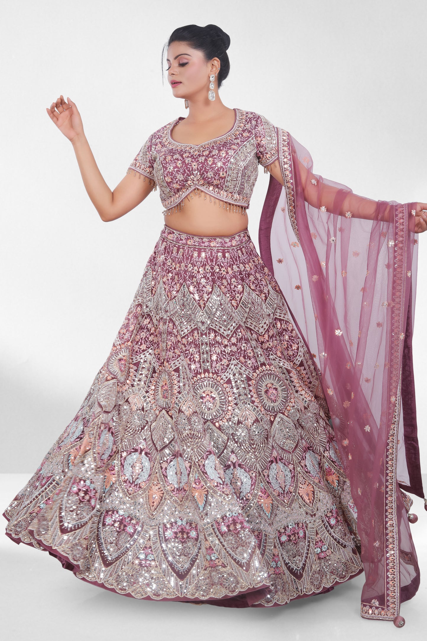 Party Wear Lehenga S09-K24