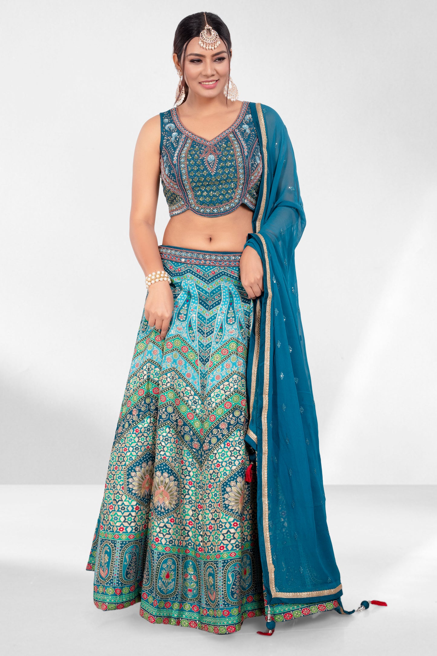 Party Wear Lehenga- A650006S