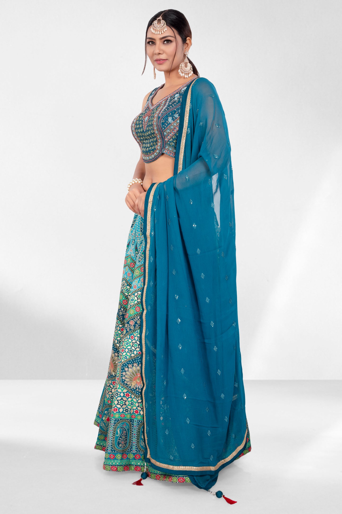 Party Wear Lehenga- A650006S