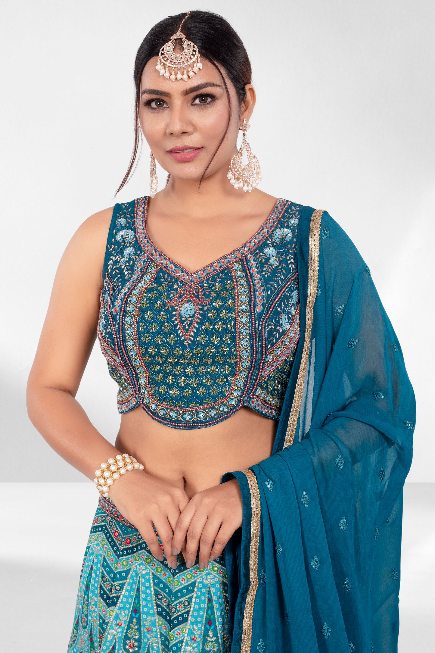 Party Wear Lehenga- A650006S