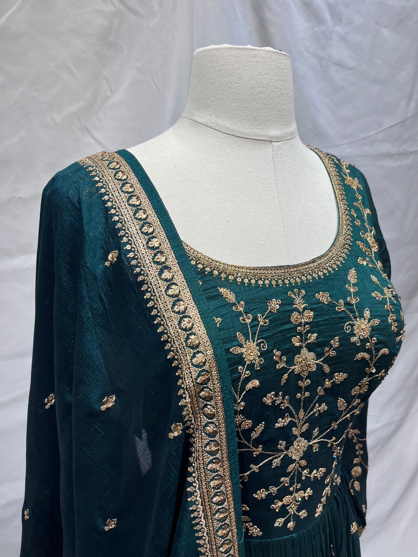 Green Anarkali-021