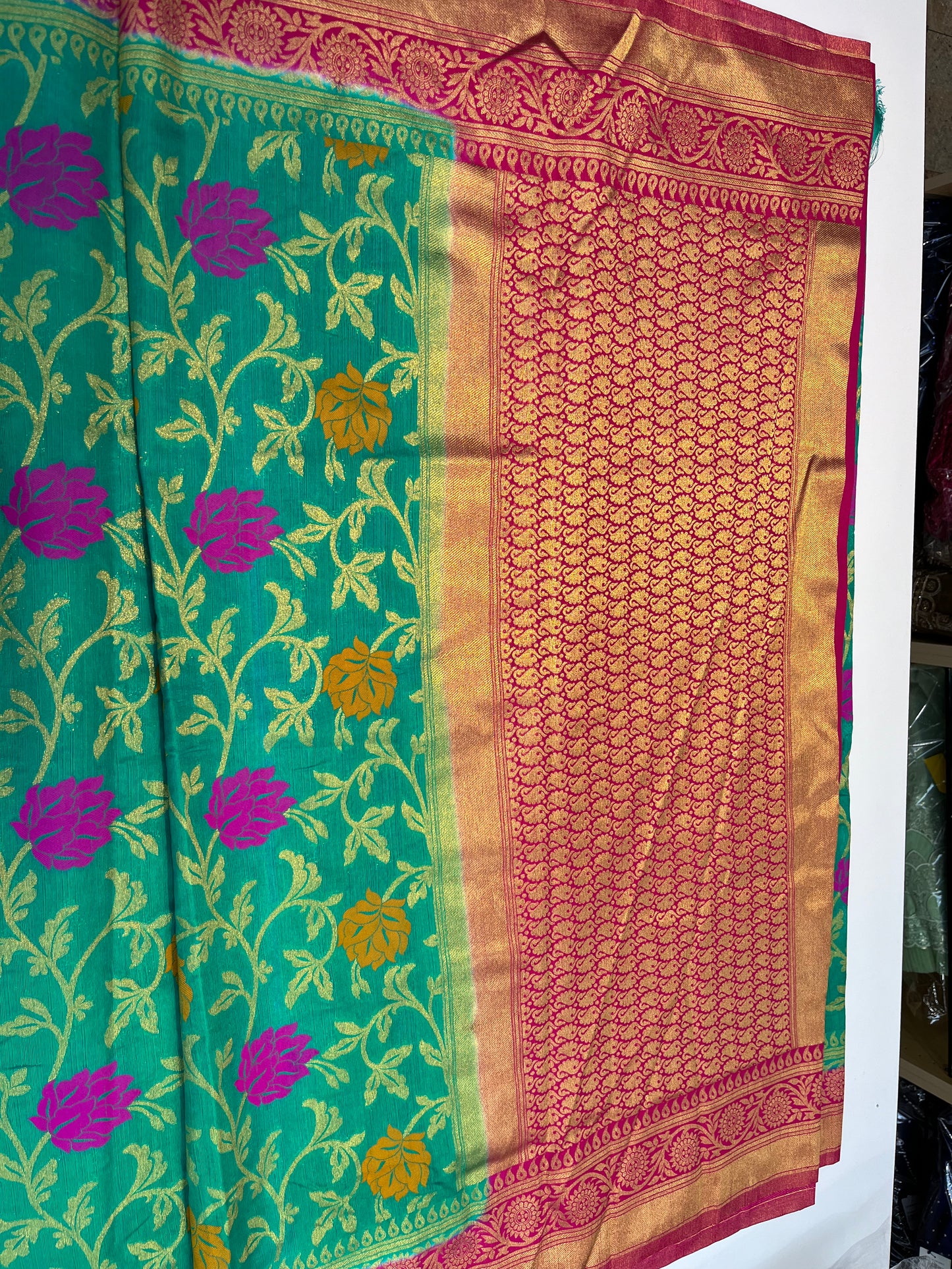 Blended Banarasi Saree-011