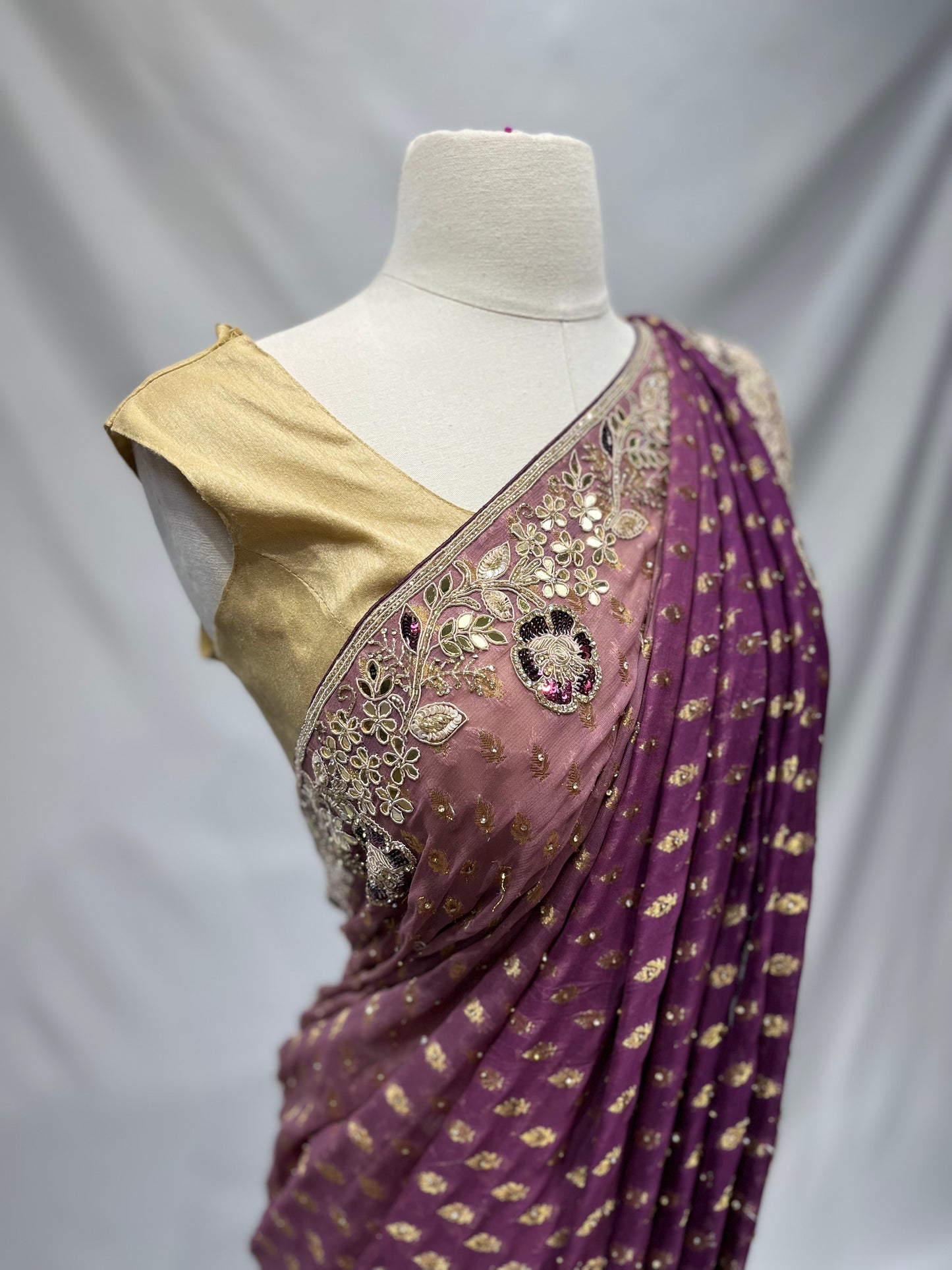 Party Wear Saree D-184