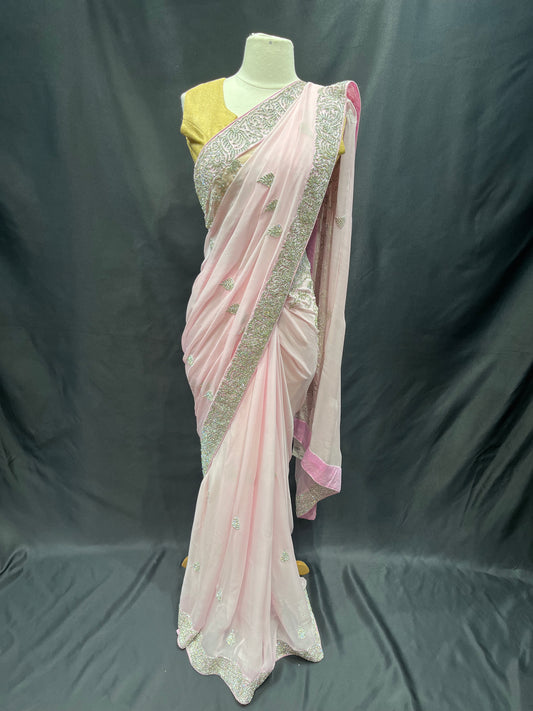 Party Wear Saree D-190