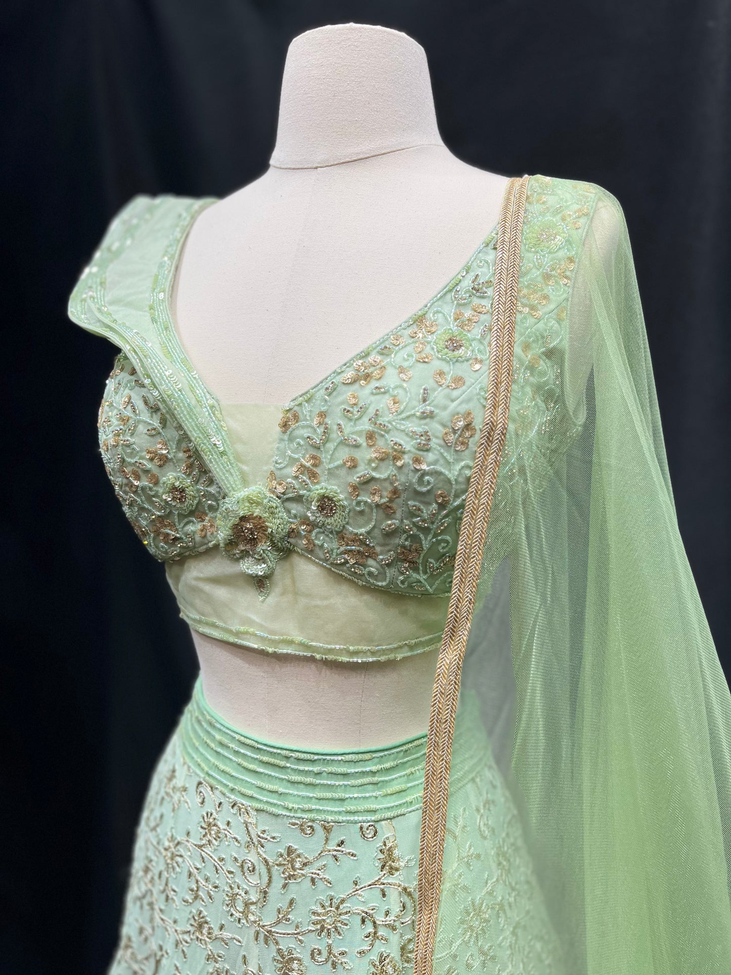 Party Wear Lehenga D-206