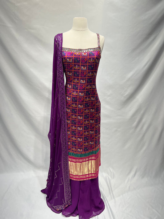 Partywear Suit D-104
