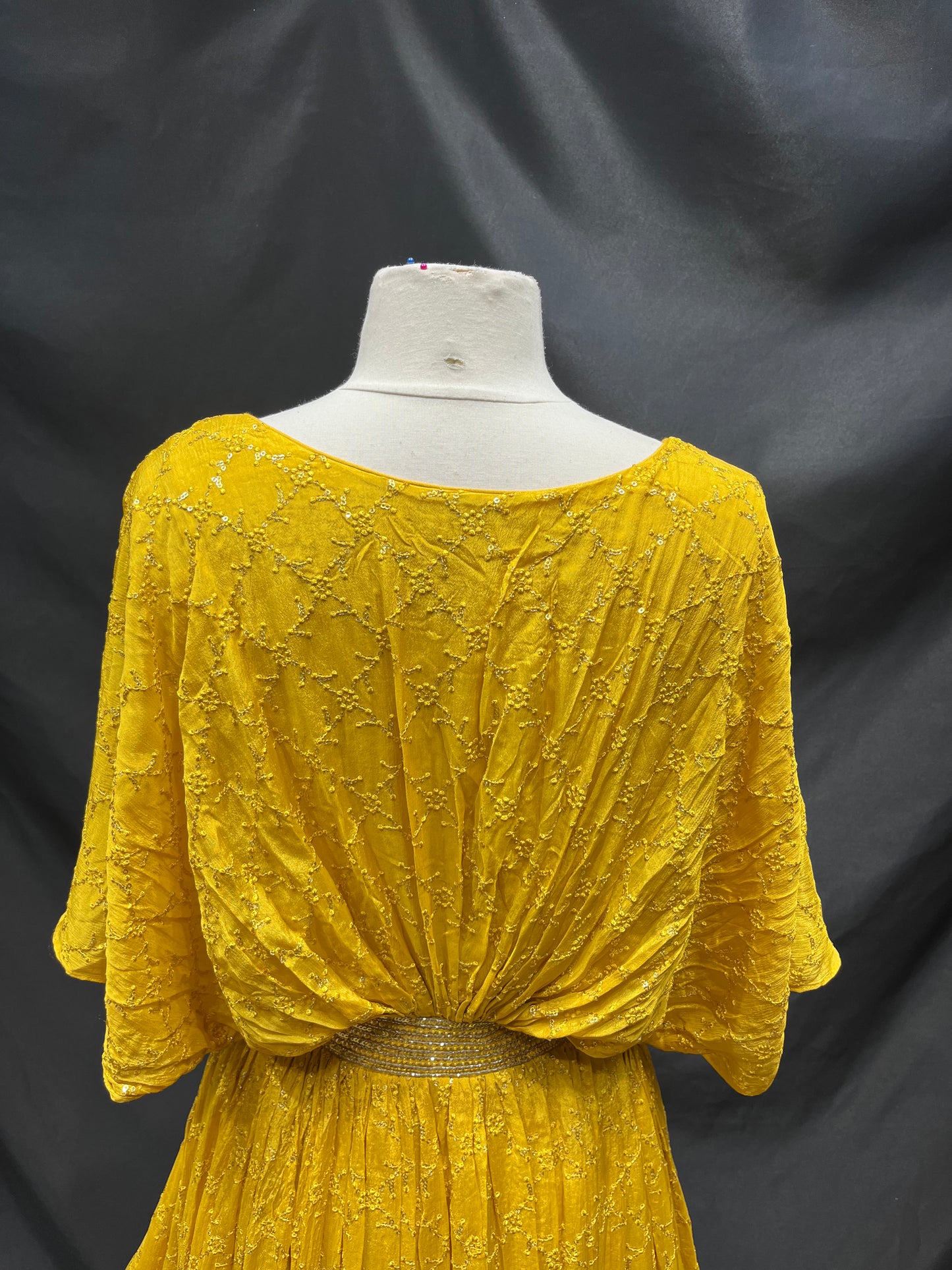 Yellow Anarkali PWA-012