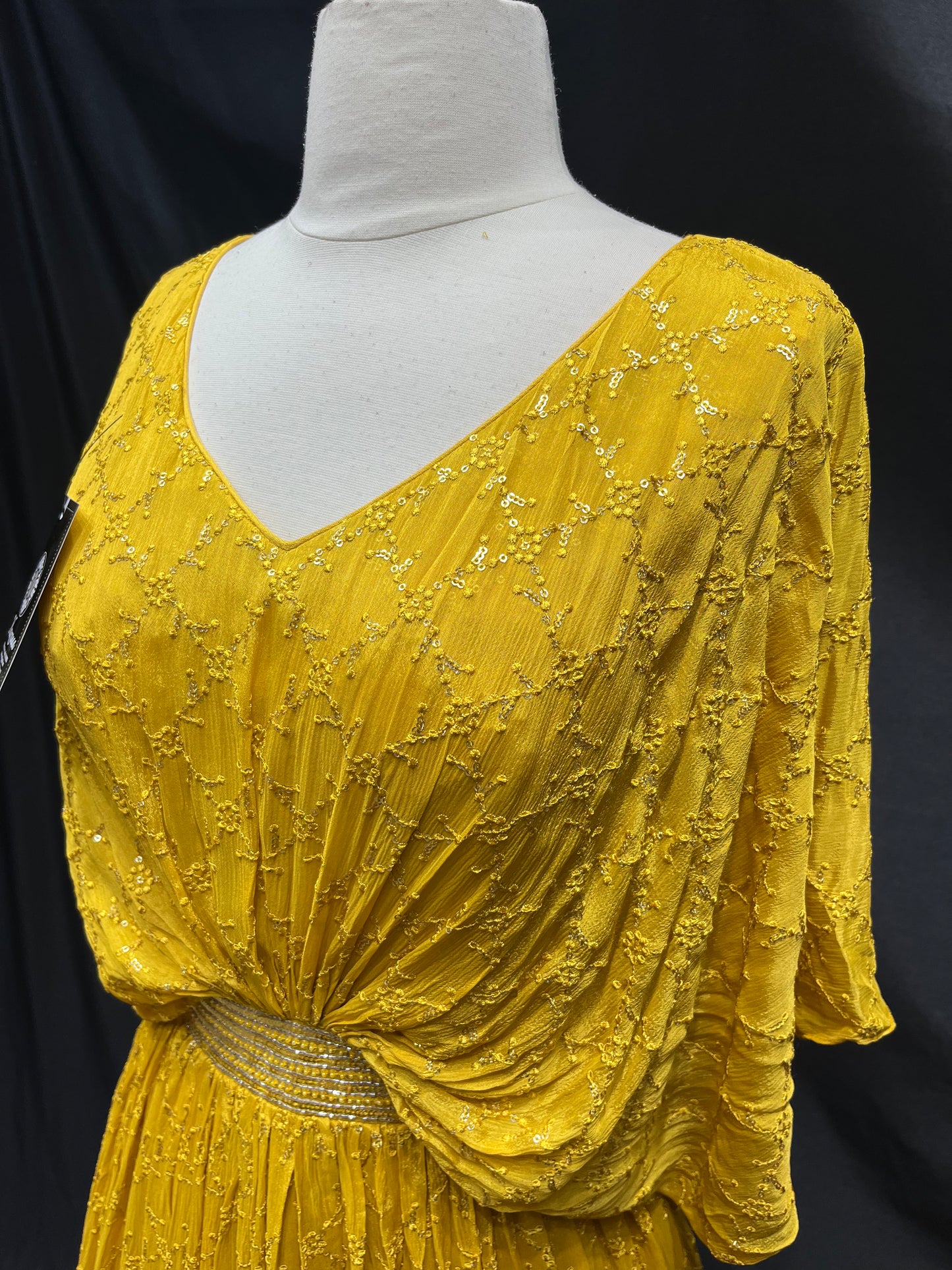 Yellow Anarkali PWA-012