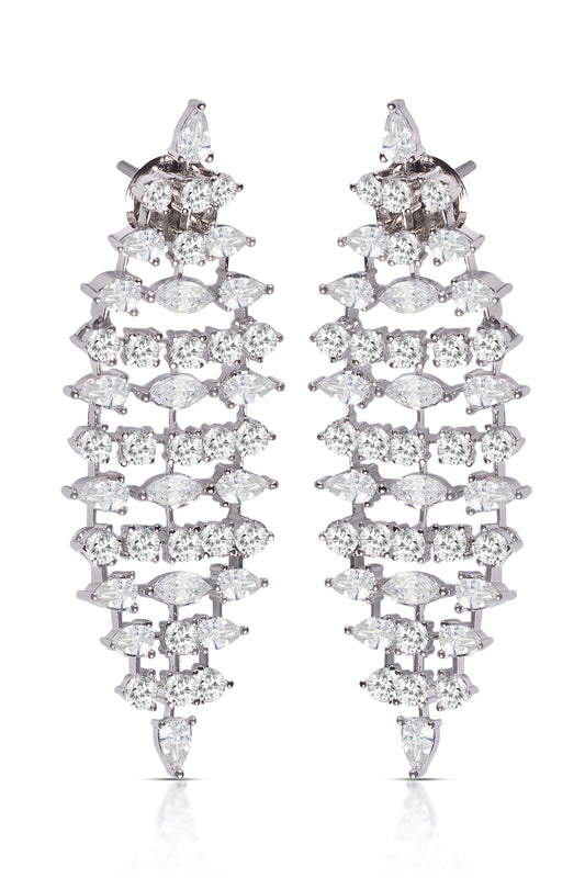 Zirconia Marquise Earrings