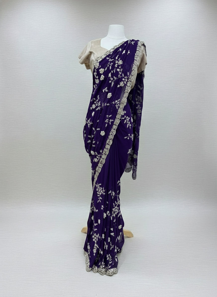 Partywear Saree- P330036S