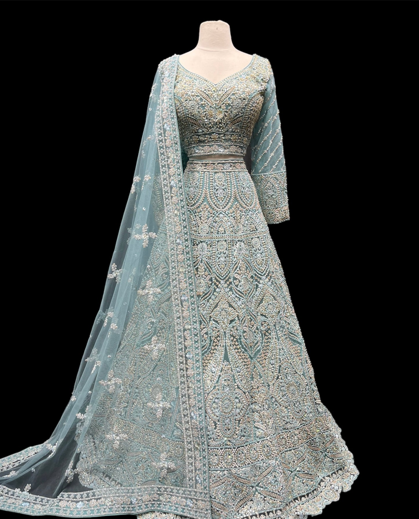 Party Wear Lehenga D-247