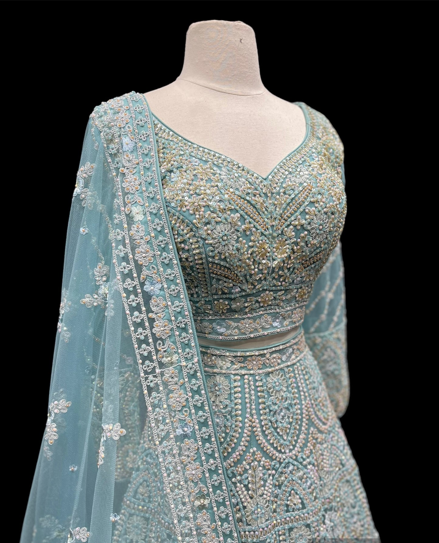 Party Wear Lehenga D-247