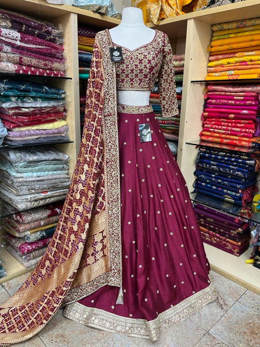 Party Wear Lehenga D-107