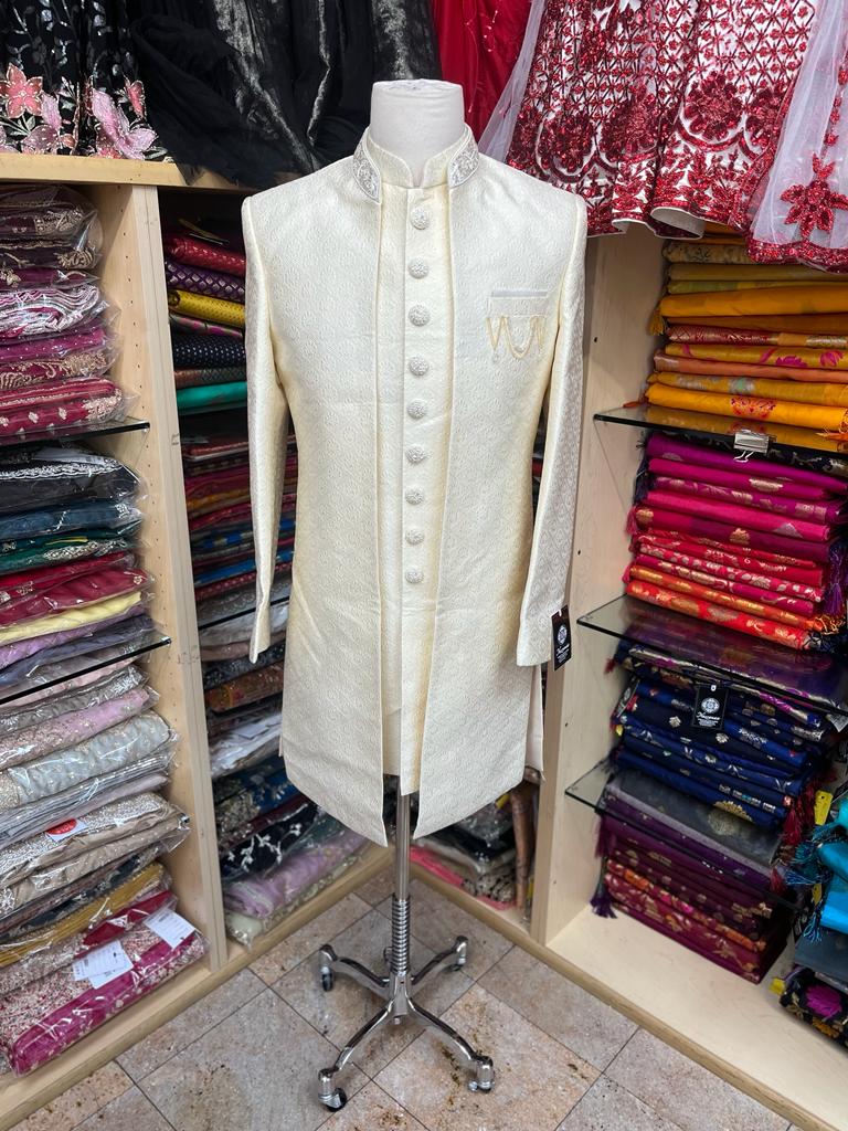 Mens Open-Jacket Sherwani V20-S6