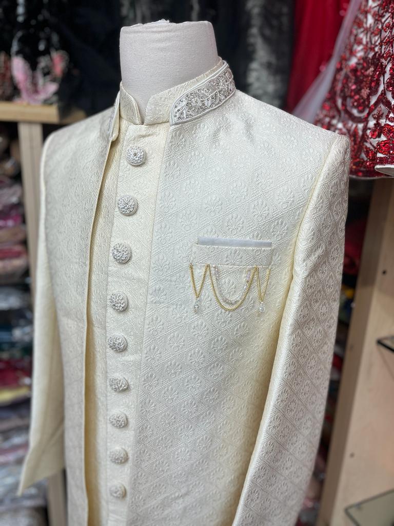 Mens Open-Jacket Sherwani V20-S6