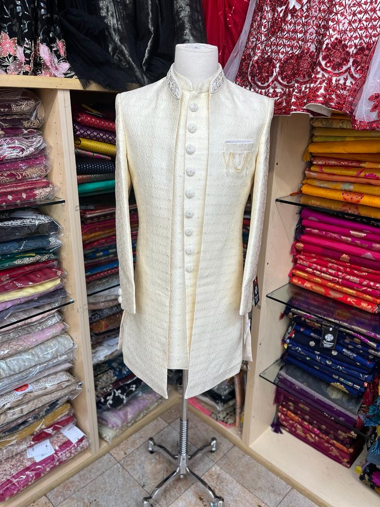 Mens Open-Jacket Sherwani V20-S6