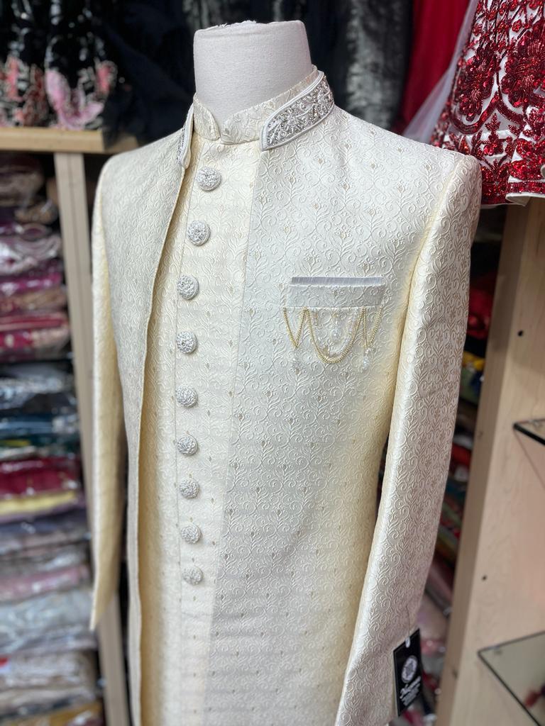 Mens Open-Jacket Sherwani V20-S6