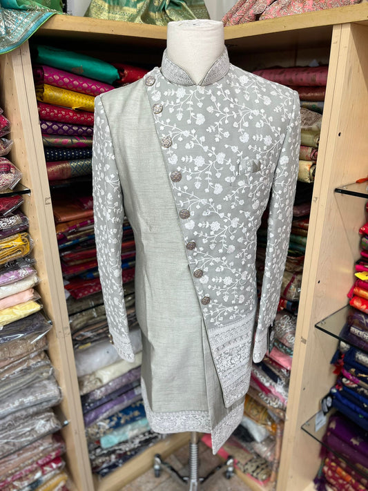 Mens Asymmetric Sherwani U2-S64