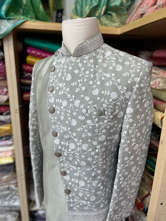 Mens Asymmetric Sherwani U2-S64