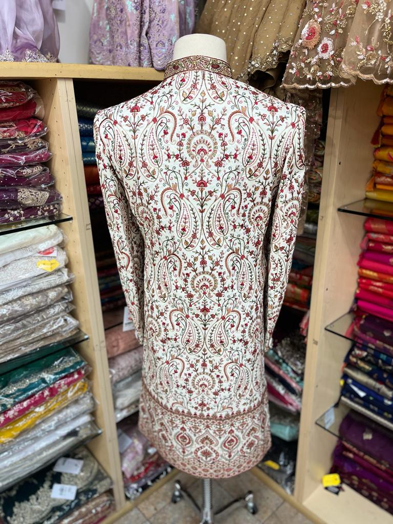 Mens Floral Sherwani S13-65