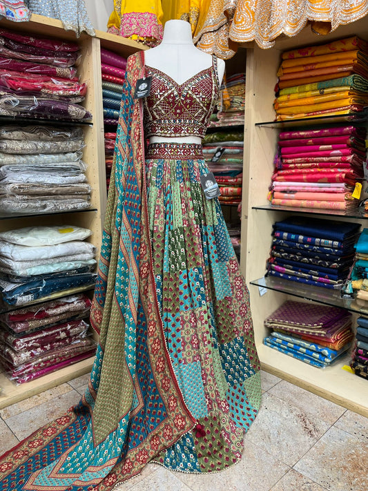 Party Wear Lehenga D-126