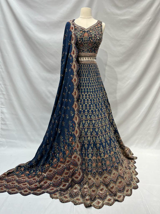 Party Wear Lehenga D-138